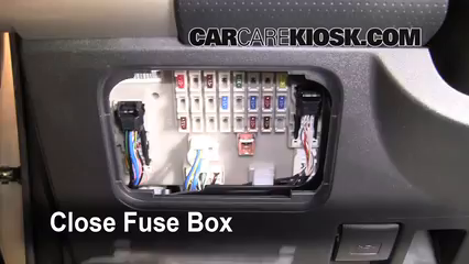 Interior Fuse Box Location: 2007-2014 Toyota FJ Cruiser - 2007 Toyota